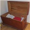 Massief houten kist