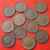 12x - 1 Cent - Koningin Juliana