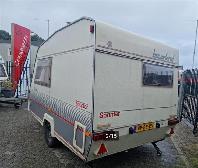 Grote foto beyerland sprinter 3.50 2 bj 96 2 aparte bedden caravans en kamperen caravan