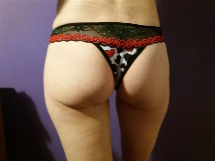 Grote foto gedragen string erotiek lingerie overige