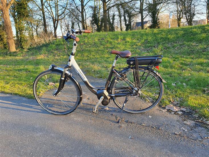 Grote foto gazelle orange comfort e bike met middenmotor fietsen en brommers elektrische fietsen