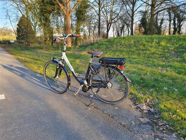 Grote foto gazelle orange comfort e bike met middenmotor fietsen en brommers elektrische fietsen