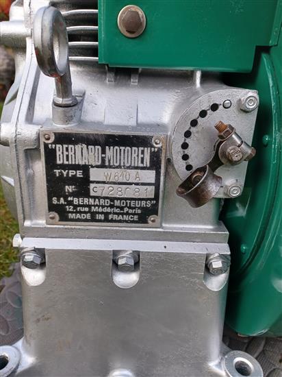 Grote foto bernard w610a stationaire motor diversen overige diversen