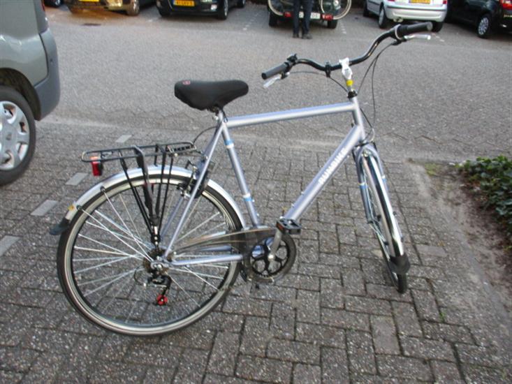 Grote foto heren fiets zo goed als nieuw fietsen en brommers herenfietsen