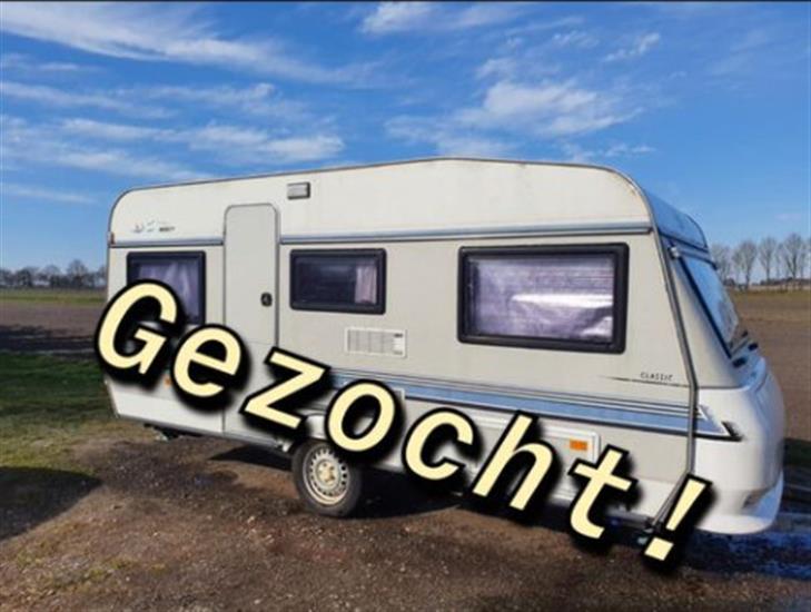 Grote foto wij zoeken caravans van 3.50 mtr. t m 5.00 mtr. caravans en kamperen caravans