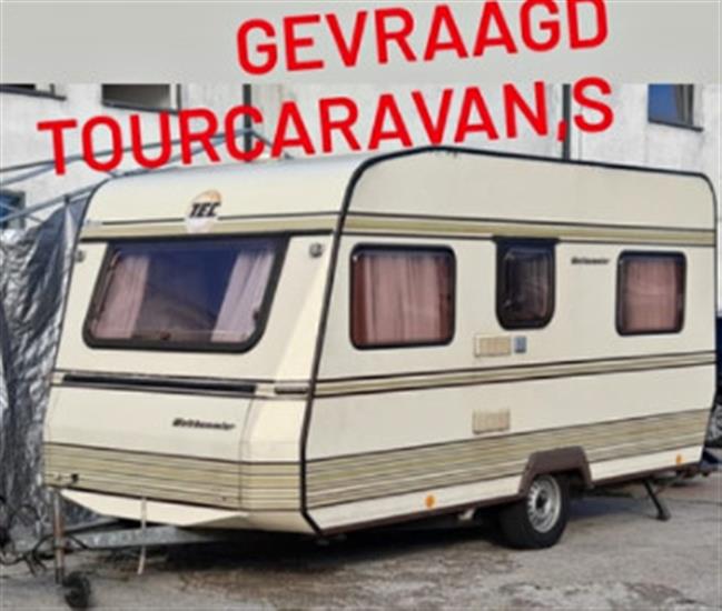 Grote foto wij zoeken caravans van 3.50 mtr. t m 5.00 mtr. caravans en kamperen caravans