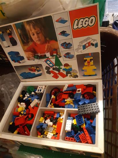 Grote foto duplo en lego stenen diversen overige diversen