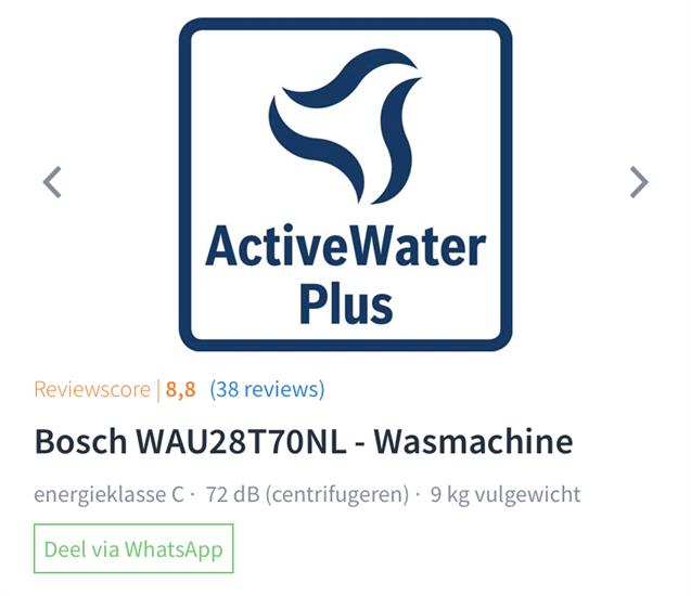 Grote foto bosch wasmachine serie 6 witgoed en apparatuur wasmachines