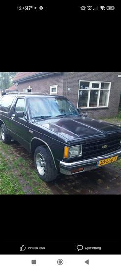 Grote foto bijna afgebouwd blok gm2.8 v6 173 2x blazer s10 auto onderdelen motor en toebehoren