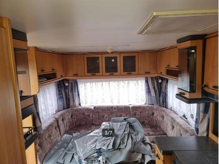 Grote foto hobby de luxe 5.60 mtr.kent.afg. 98 aanbieding caravans en kamperen caravans
