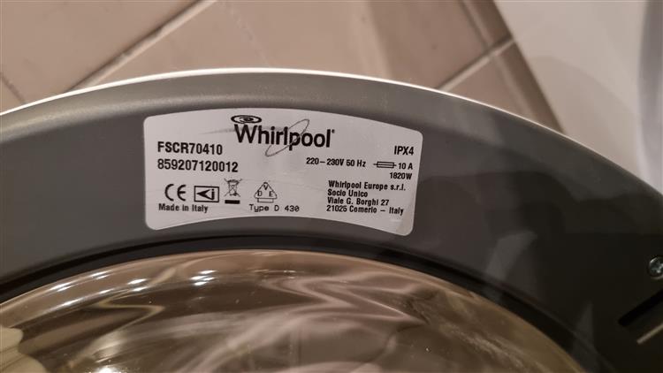 Grote foto whirlpool fscr70410 wasmachine witgoed en apparatuur wasmachines