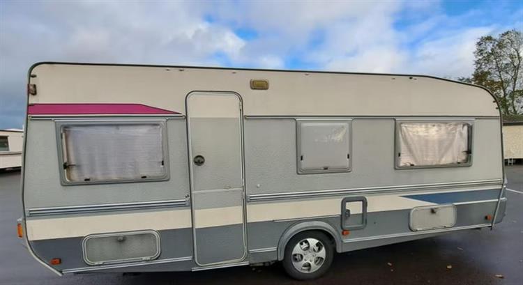 Grote foto fendt joker 5.35 tg 1995 2 enkele bedden caravans en kamperen caravans