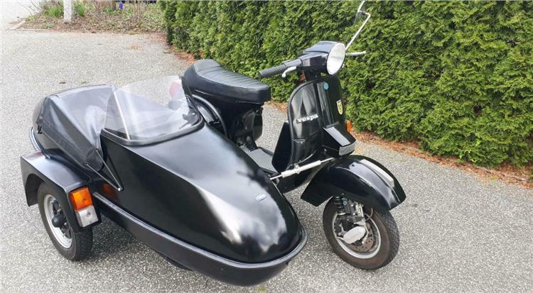 Grote foto vespa px 220cc zijspan squire motoren overige motoren