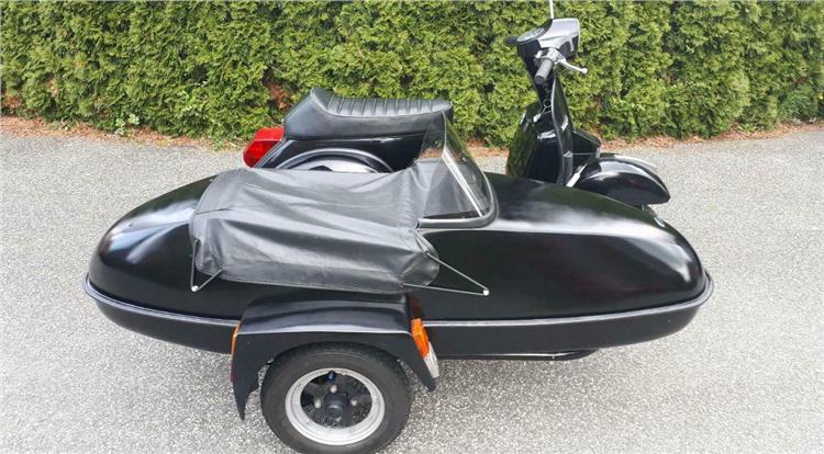 Grote foto vespa px 220cc zijspan squire motoren overige motoren