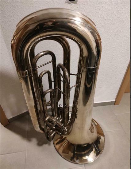 Grote foto b marching tuba dynasty usa diversen overige diversen