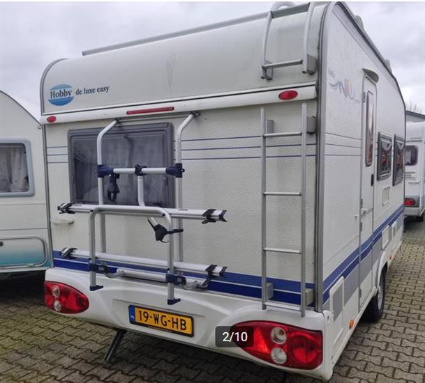 Grote foto hobby luxe 4.00 sf bj 2004 vast bed 1e eigen. caravans en kamperen caravans