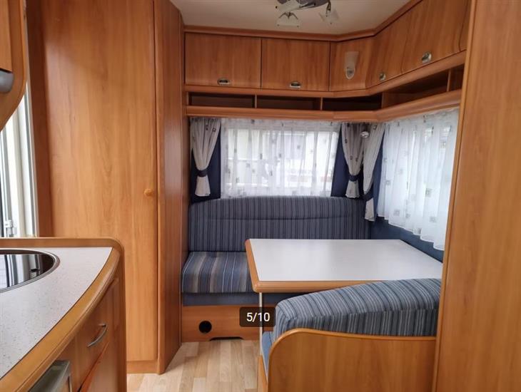 Grote foto hobby luxe 4.00 sf bj 2004 vast bed 1e eigen. caravans en kamperen caravans