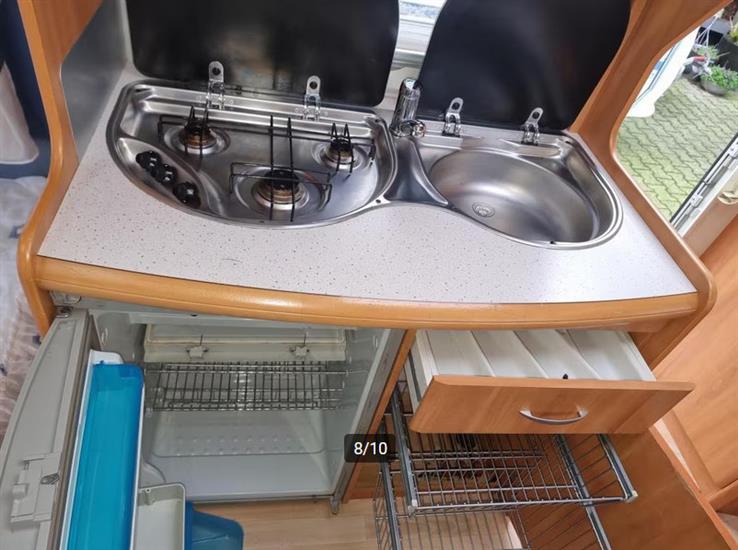 Grote foto hobby luxe 4.00 sf bj 2004 vast bed 1e eigen. caravans en kamperen caravans