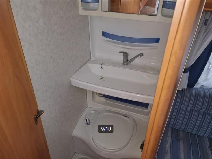 Grote foto hobby luxe 4.00 sf bj 2004 vast bed 1e eigen. caravans en kamperen caravans