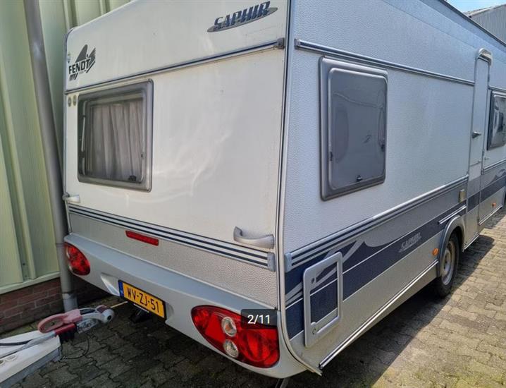 Grote foto fendt saphir 470 tf 2002 zgoh gewilde indeling caravans en kamperen caravans