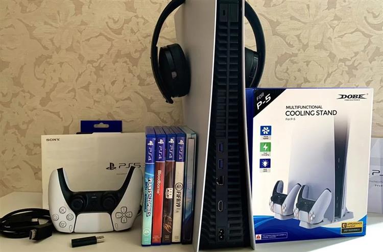 Grote foto play station 5 computers en software overige merken