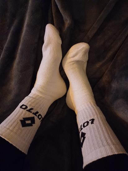 Grote foto gedragen sokken erotiek kleding