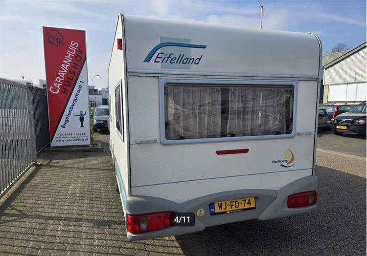 Grote foto eifelland holiday 4.50 tu special 2004 1 eign. caravans en kamperen caravans