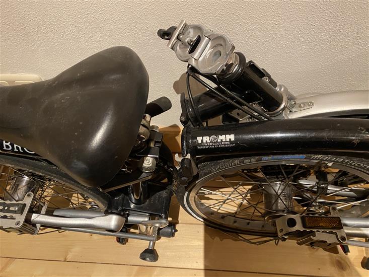 Grote foto 2 brompton vouwfietsen in een deal 1250 fietsen en brommers vouwfietsen