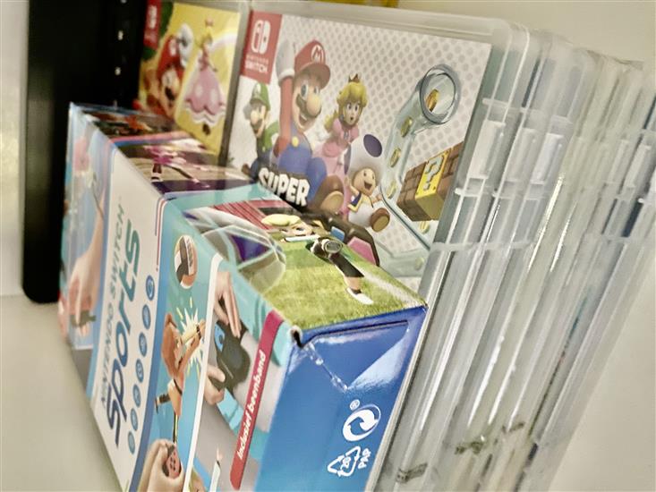 Grote foto partij nintendo switch spullen xbox spellen diversen overige diversen