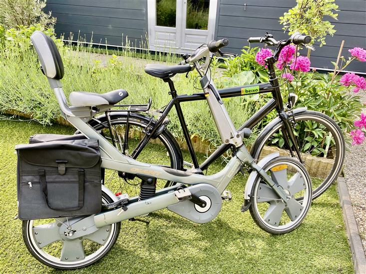 Grote foto set fietsen giant revive lx beixo met cardan fietsen en brommers ligfietsen