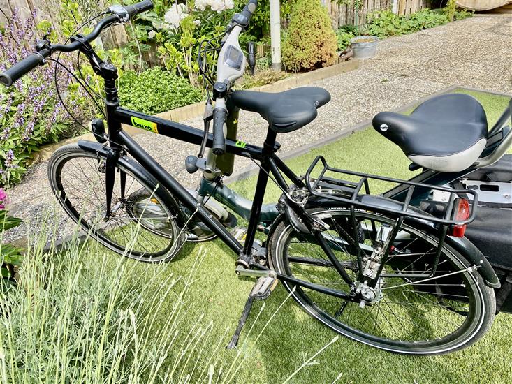 Grote foto set fietsen giant revive lx beixo met cardan fietsen en brommers ligfietsen