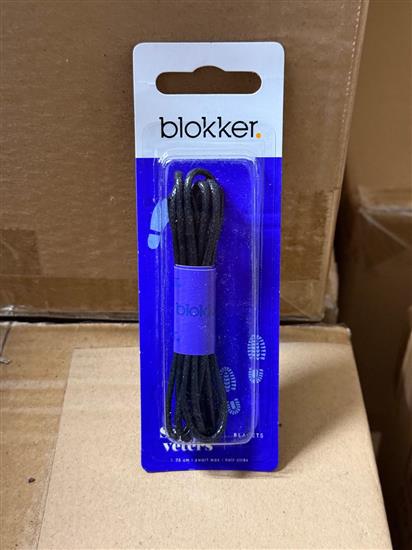 Grote foto partij 10.560 verpakkingen blokker schoenveters partijhandel partijgoederen