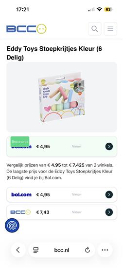 Grote foto 2376 stuks eddy toys 6 delig stoepkrijt partijhandel speelgoed